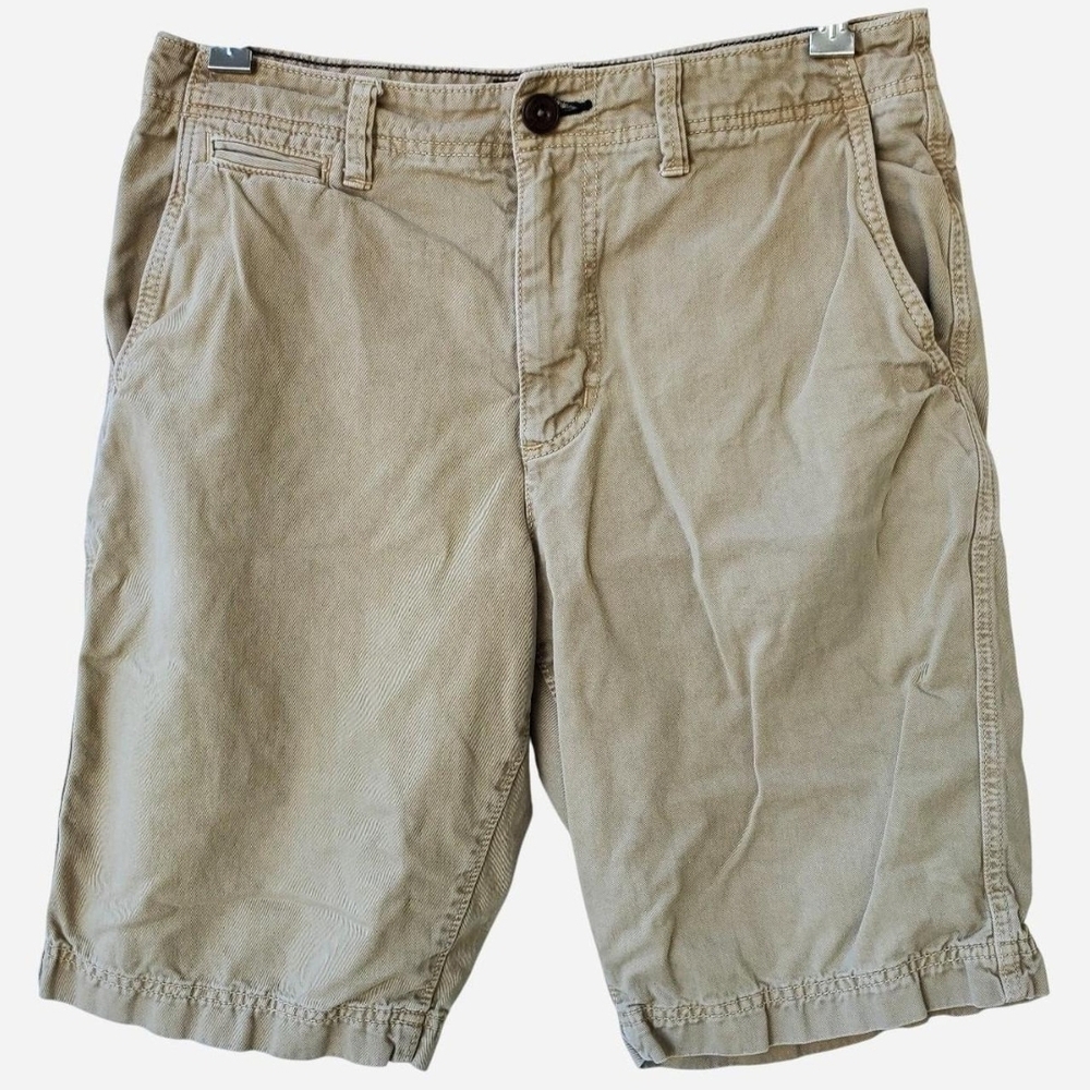 American Eagle Outfitters Khaki Flat Front Shorts